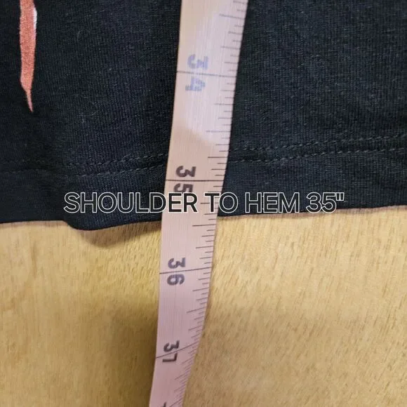 Desigual Women's black short-sleeved straight cut dress artsy floral print X-Sm - Picture 5 of 7